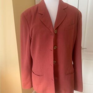 Liz Claiborne Women's Blazer - Dusty Rose